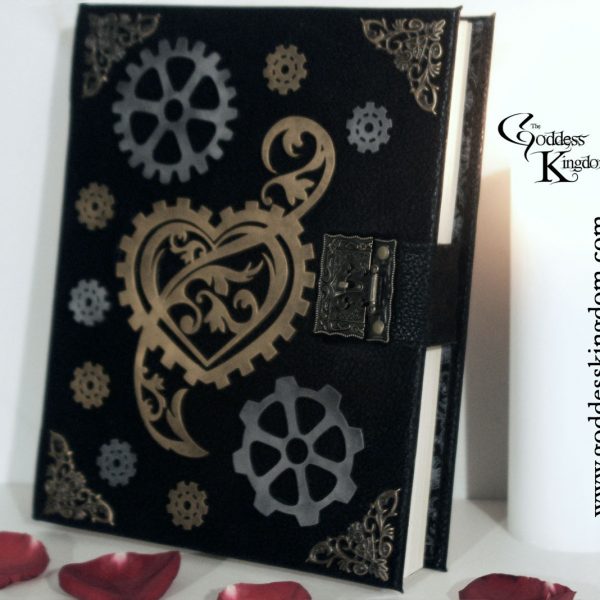 gothic steampunk grimoire book of secrets
