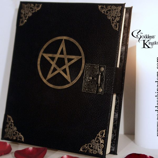 pentagram grimoire book of shadows
